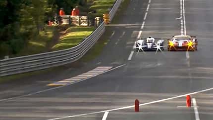 Le Mans Crash Davidson Toyota 2012