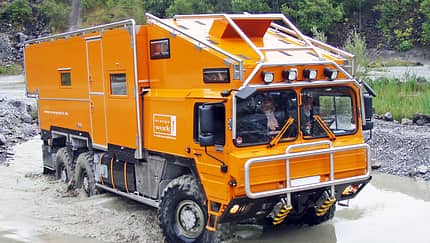 Expeditions-Lkw Wohnmobil 4x4 6x6 MAN TGM KAT Unimog 