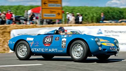 Gijs van Lennep, Porsche 550 Spyder