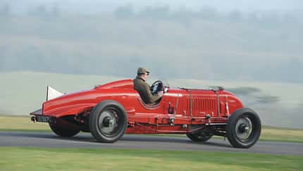 Birkin-Bentley Single-Seater, Seitenansicht