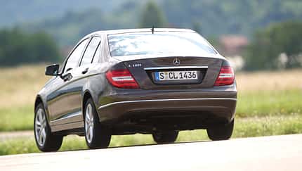 Mercedes C 180, Heckansicht