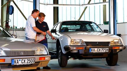 Citroën CX Benziner, Hebebühne
