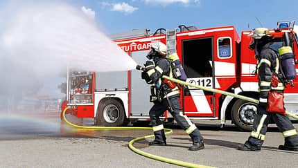 Feuerwehr, Übung