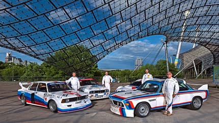 BMW DTM-M3,BMW 3.0 CSL, Surer, Hessel, Tomczyk