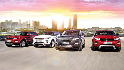 Range Rover Evoque, Frontansicht