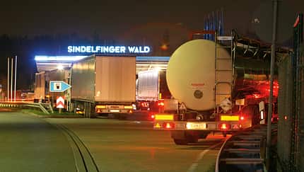 LKW-Stellplatzmangel, ams2112, Aktuelles Parkplatz, Sindelfinger Wald
