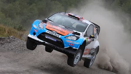 Mads Östberg Rallye Wales 2012