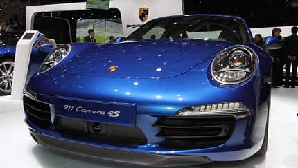 Porsche 911 Carrera 4S, Messe, Autosalon Paris 2012
