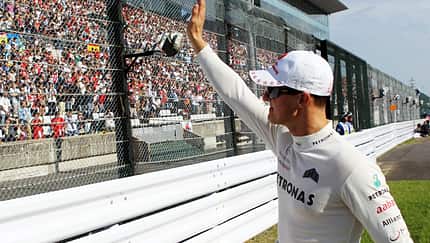Michael Schumacher GP Japan 2012