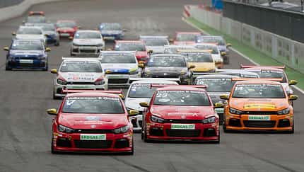 Tracktest VW Scrirocco Cup