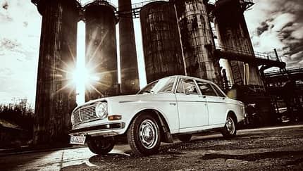 Volvo 144 de Luxe, Frontansicht