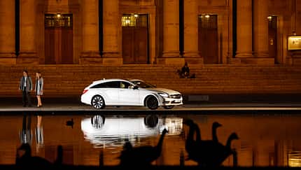 Mercedes CLS 500 Shooting Brake, Seitenansicht