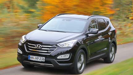 Hyundai Santa Fe 2.2 CRDi 4WD, Frontansicht