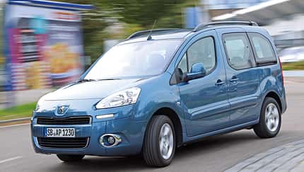 Peugeot Partner VTI 95, Frontansicht