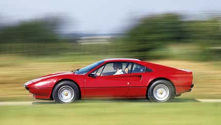 Ferrari 308 GTB, Seitenansicht