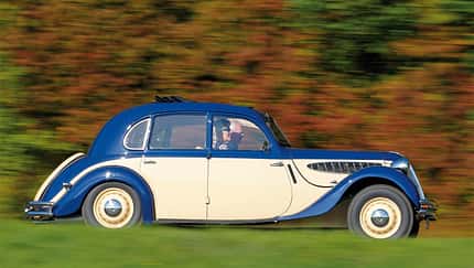 BMW 328, Seitenansicht