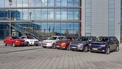 Mitsubishi ASX, Mitsubishi Outlander, Frontansicht