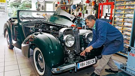 Triumph Roadster 2000, Frontansicht, Georg Ebner
