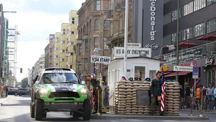 Mini Countryman All4-Prototyp, Checkpoint Charly