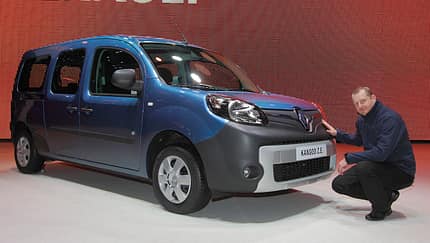 Renault Kangoo Sitzprobe Markus Stier Autosalon Genf 2013