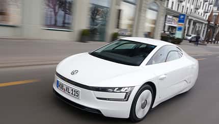 VW XL1, Frontansicht