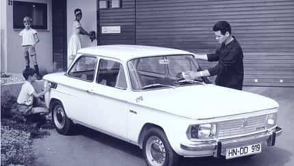 NSU Typ 110 Prinz, Frontansicht