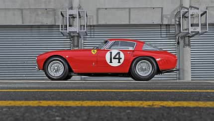 Ferrari 340/376 MM, Seitenansicht
