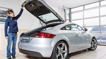 Audi TT Coupé, Heckansicht, Anna Matuschek