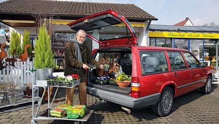 Volvo 740 Kombi, Kofferraum, Heckklappe