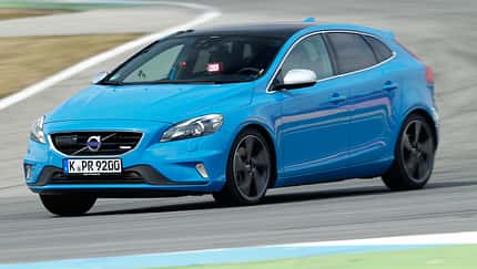 Volvo V40 T5 R-Design, Kurvenfahrt
