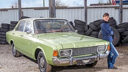 Ford 17M/20M P7, Frontansicht, Anna Matuschek