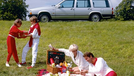 Volvo 760, Seitenansicht