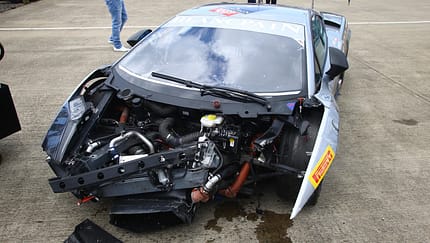 Adrian Newey - Lamborghini - Silverstone 2013