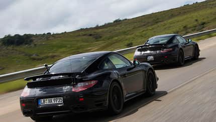 Porsche 911 Turbo, Heckansicht
