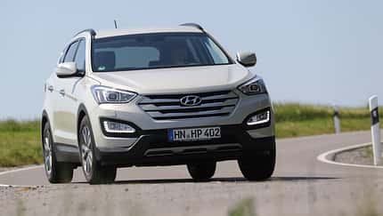 Hyundai Santa Fe 2.0 CRDi 2WD, Frontansicht
