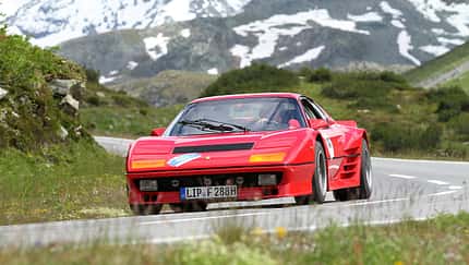Silvretta Classic 2013, Tag 2, Kai Klauder Fiat 500, Ferrari 512