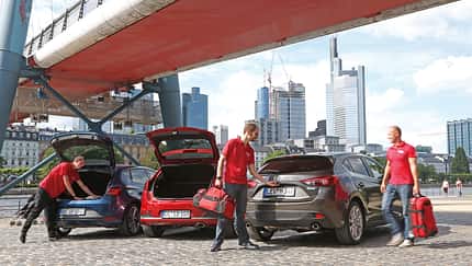 Mazda 3, Kia Cee’d, Seat León, Heckklappe