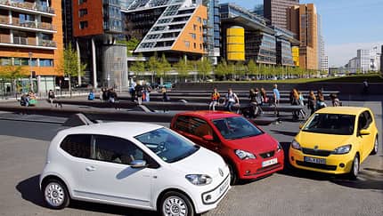 VW Up, Seat Mii, Skoda Citigo