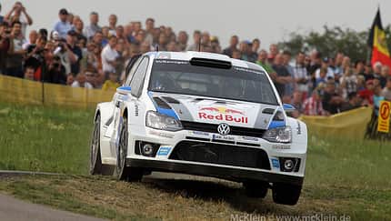 WRC Rallye Deutschland VW Polo Sebastien Ogier