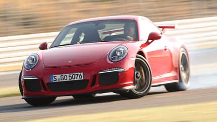 Porsche 911 GT3, Frontansicht, Driften