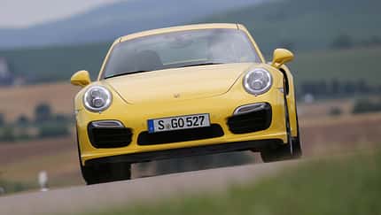 Porsche 911 Turbo S, Frontansicht