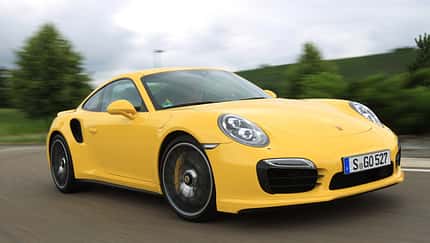 Porsche 911 Turbo S, Frontansicht