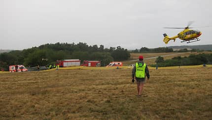 Unfall Rallye Deutschland 2013