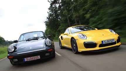 Porsche 911 Turbo, Frontansicht