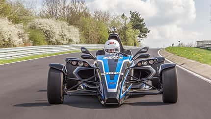 Formel Ford, Frontansicht, Rennstrecke