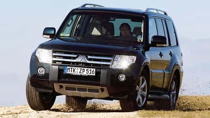 Mitsubishi Pajero, Frontansicht