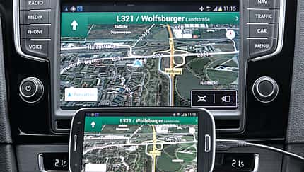 Online-Dienste, Smartphone, Navi