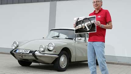 Citroën DS, Frontansicht