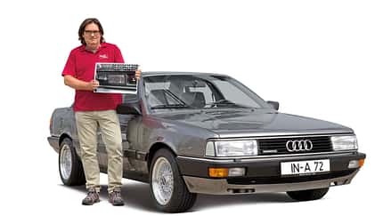 Audi 200, Frontansicht