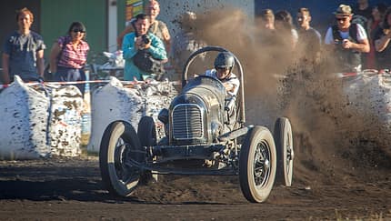 Dirt-Track-Szene, Rennszene